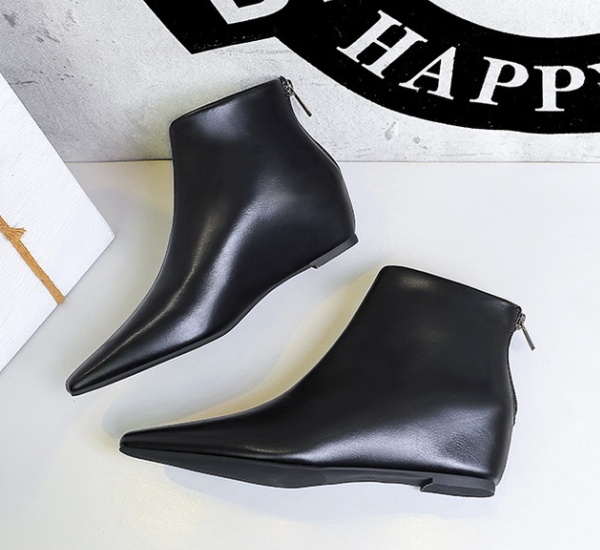 Slipsole short boots ankle boots