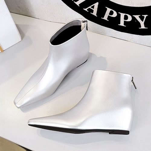 Slipsole short boots ankle boots