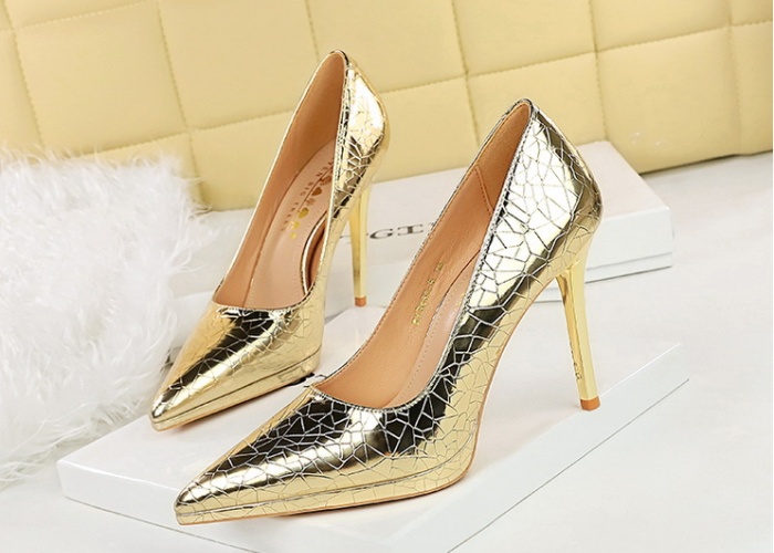 Fine-root European style nightclub banquet shoes for women