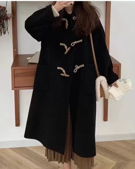 Woolen woolen coat Korean style overcoat for women