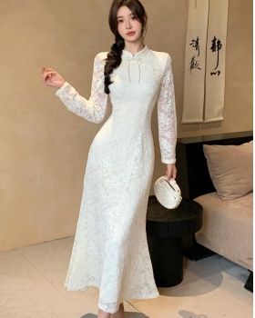 Slim temperament cheongsam Chinese style dress