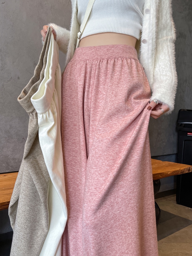 Mopping lazy pants loose wide leg pants for women