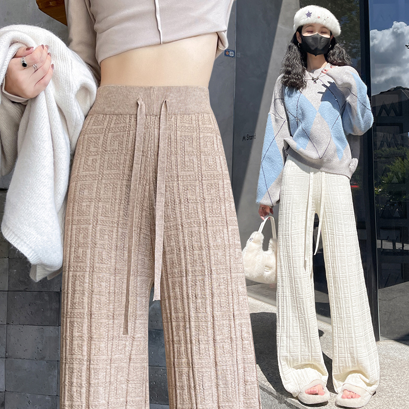 High waist casual pants wide leg pants for women