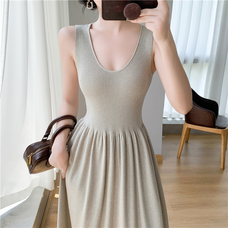 Inside the ride dress sleeveless sweater dress for women