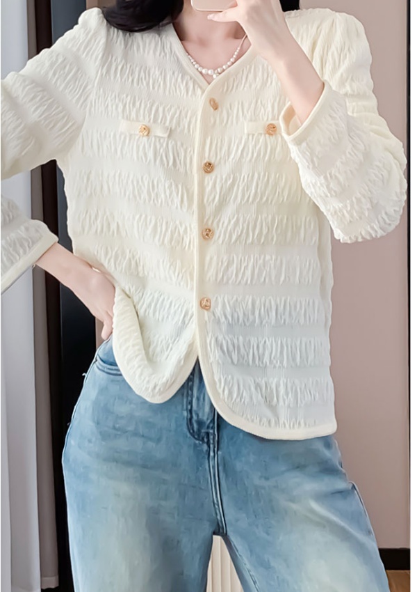 Tender cardigan temperament tops for women