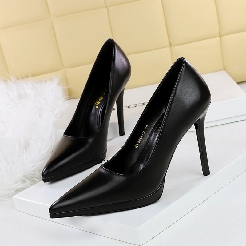 Banquet fashion platform European style high-heeled shoes