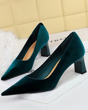 Low European style high-heeled shoes fashion shoes for women