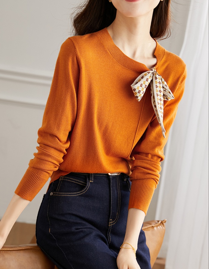 France style slim scarves autumn sweater for women