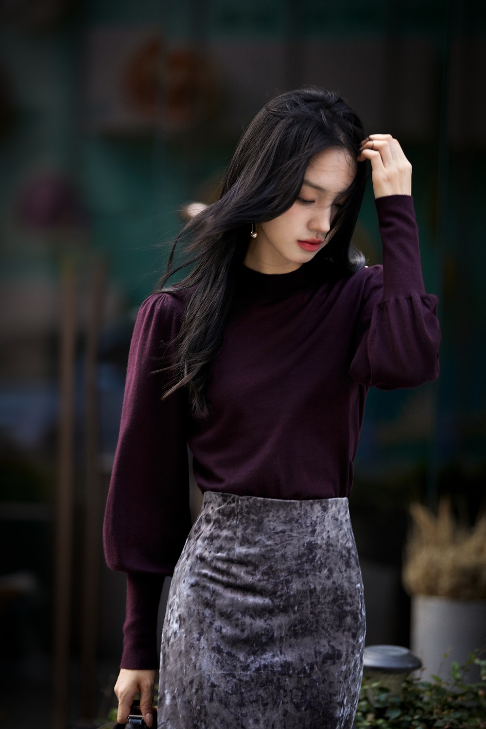 Exquisite tops autumn and winter sweater