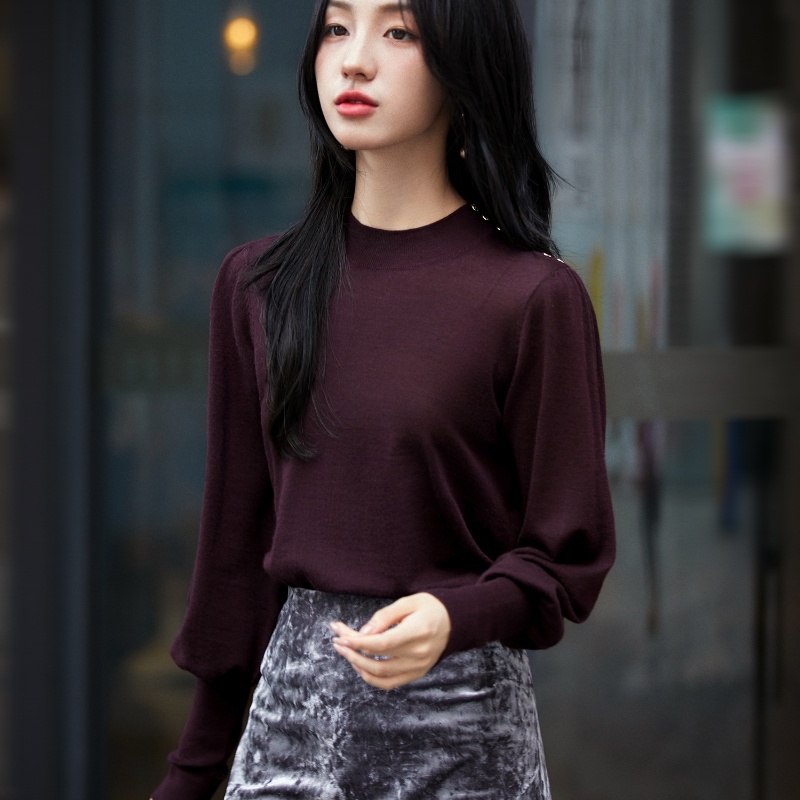 Exquisite tops autumn and winter sweater