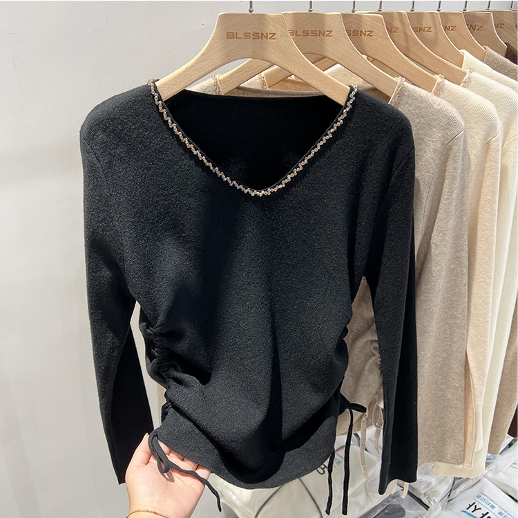 Autumn and winter tops bottoming shirt for women