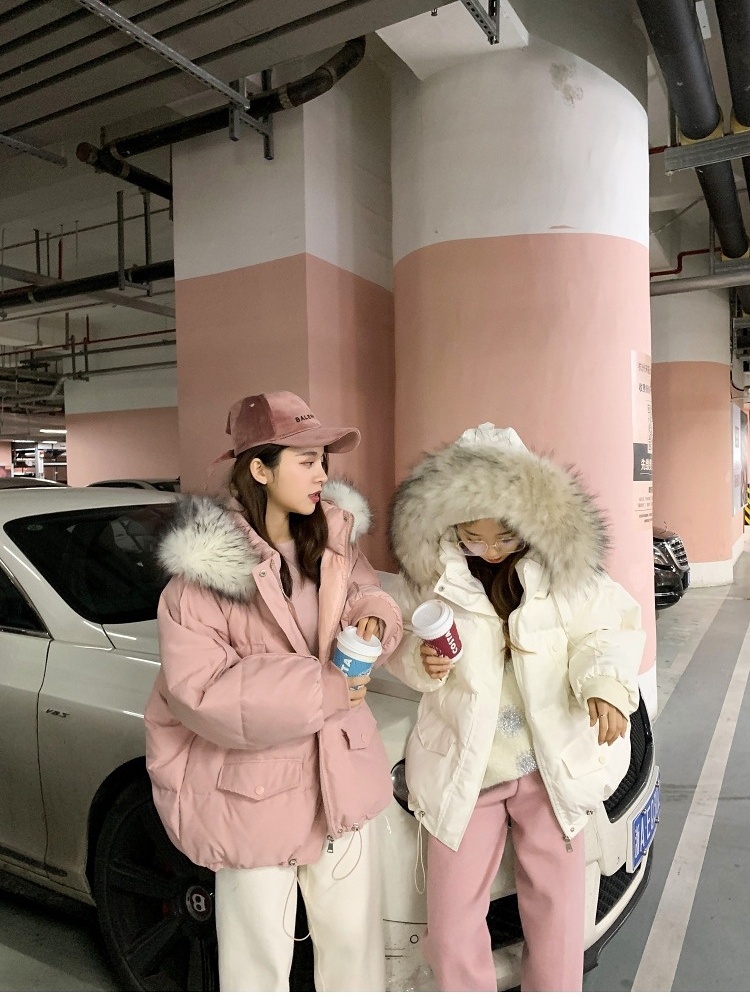 Winter Korean style coat student short bread clothing