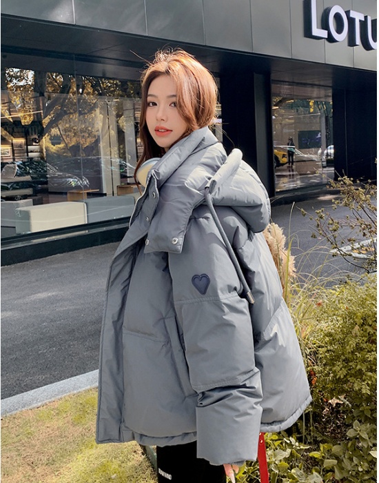 Casual thick coat Korean style all-match cotton coat