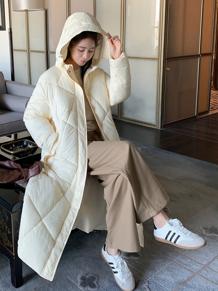 Fashion fat cotton coat cold winter coat for women