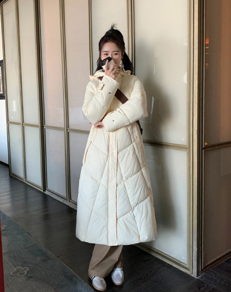 Fashion fat cotton coat cold winter coat for women