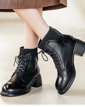 After the zipper martin boots all-match short boots for women