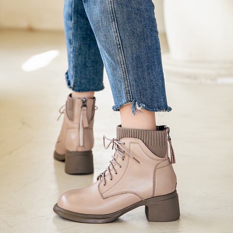 After the zipper martin boots all-match short boots for women