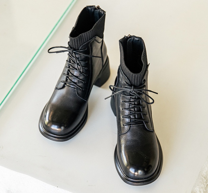 After the zipper martin boots all-match short boots for women