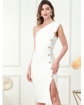 European style annual meeting formal dress bandage dress