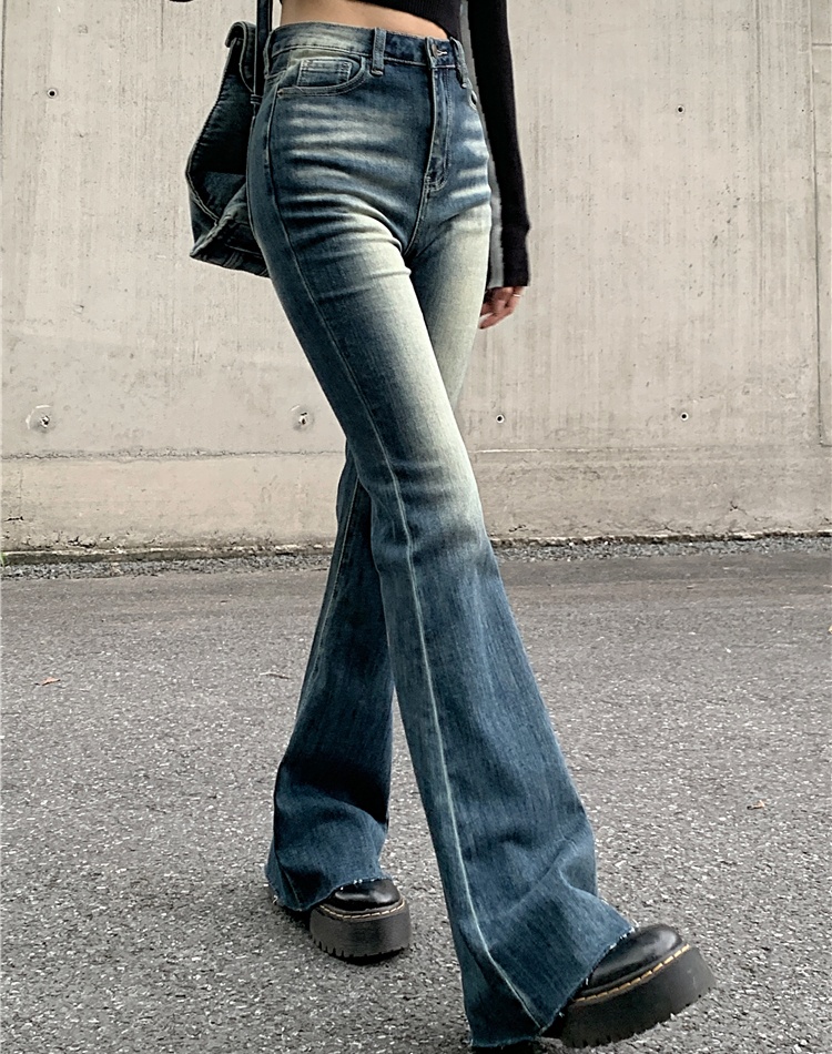 Retro autumn pants spicegirl slim jeans for women