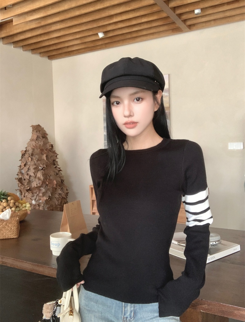 Slim sweater autumn and winter bottoming shirt