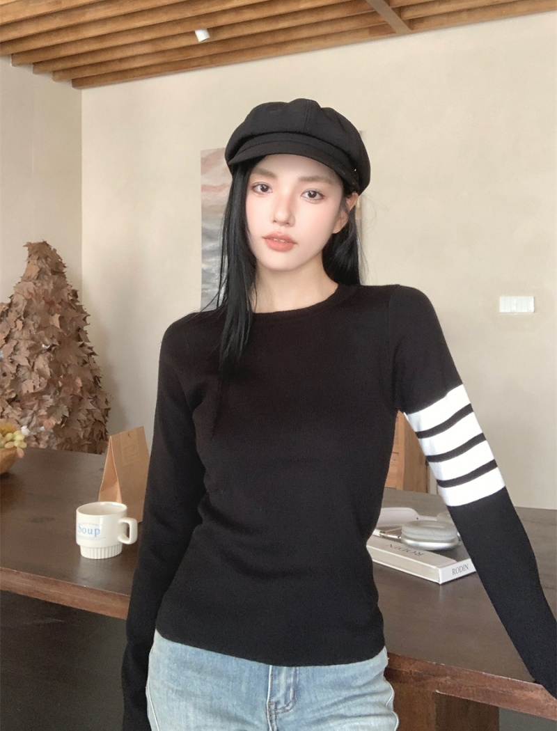 Slim sweater autumn and winter bottoming shirt