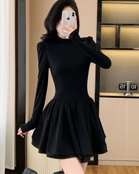 Pinched waist dress autumn Sexy underwear for women