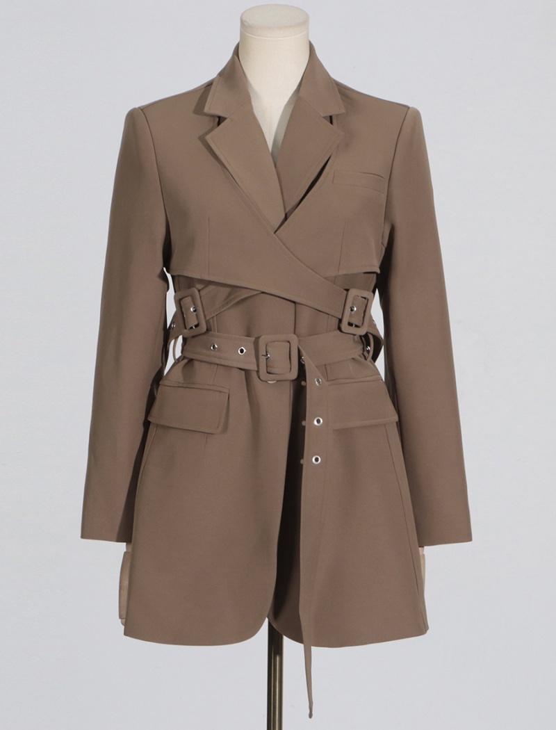 Personality coat all-match business suit for women