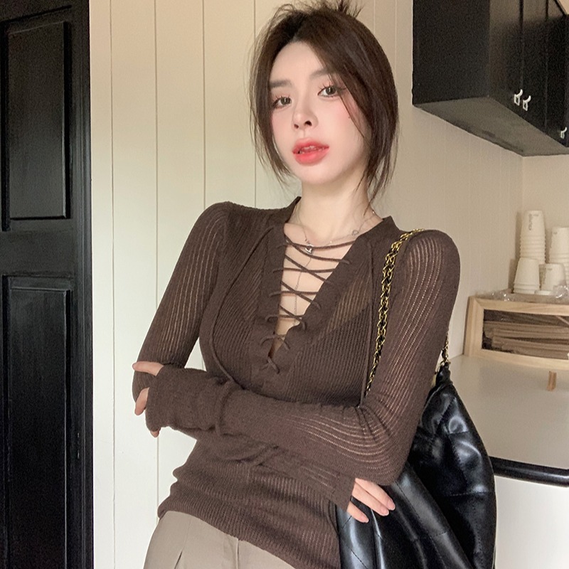 Autumn spicegirl tops frenum sexy sweater for women