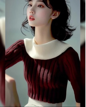 Autumn knitted pullover shirts summer cashmere sweater for women