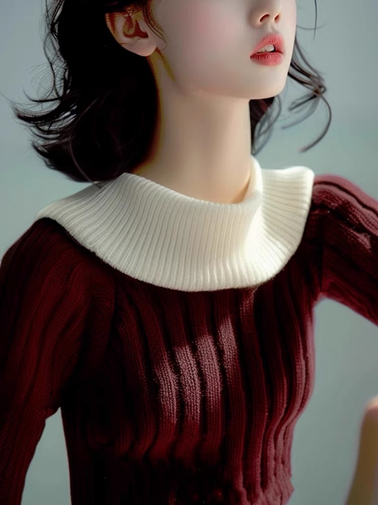 Autumn knitted pullover shirts summer cashmere sweater for women