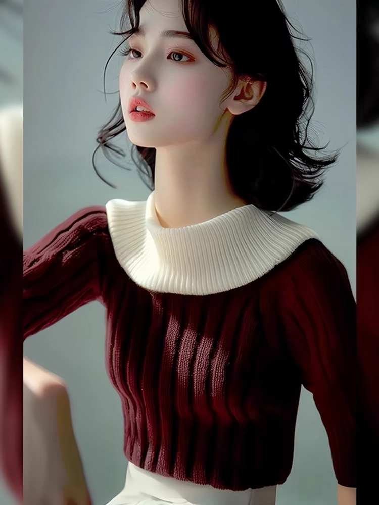 Autumn knitted pullover shirts summer cashmere sweater for women