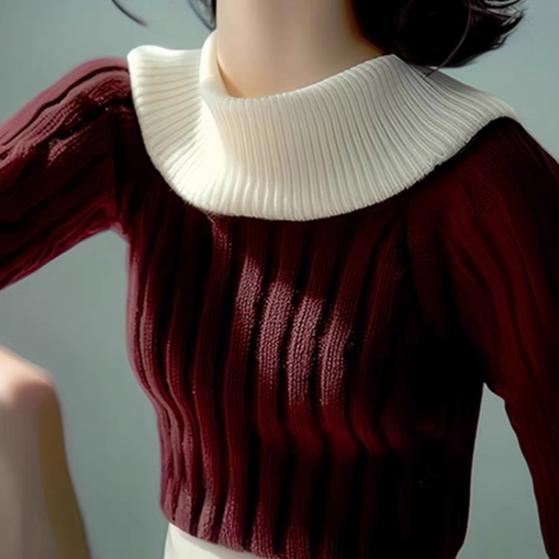 Autumn knitted pullover shirts summer cashmere sweater for women