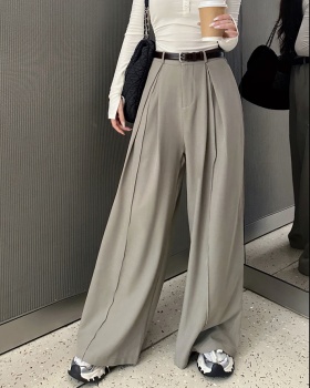 Autumn straight business suit slim casual pants for women