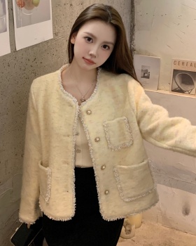 Sweet color point autumn and winter candy colors coat