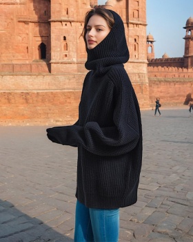 Autumn and winter loose pullover cozy sweater for women