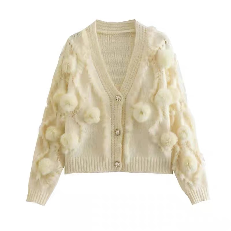 Autumn rabbit fur tops niche splice coat for women