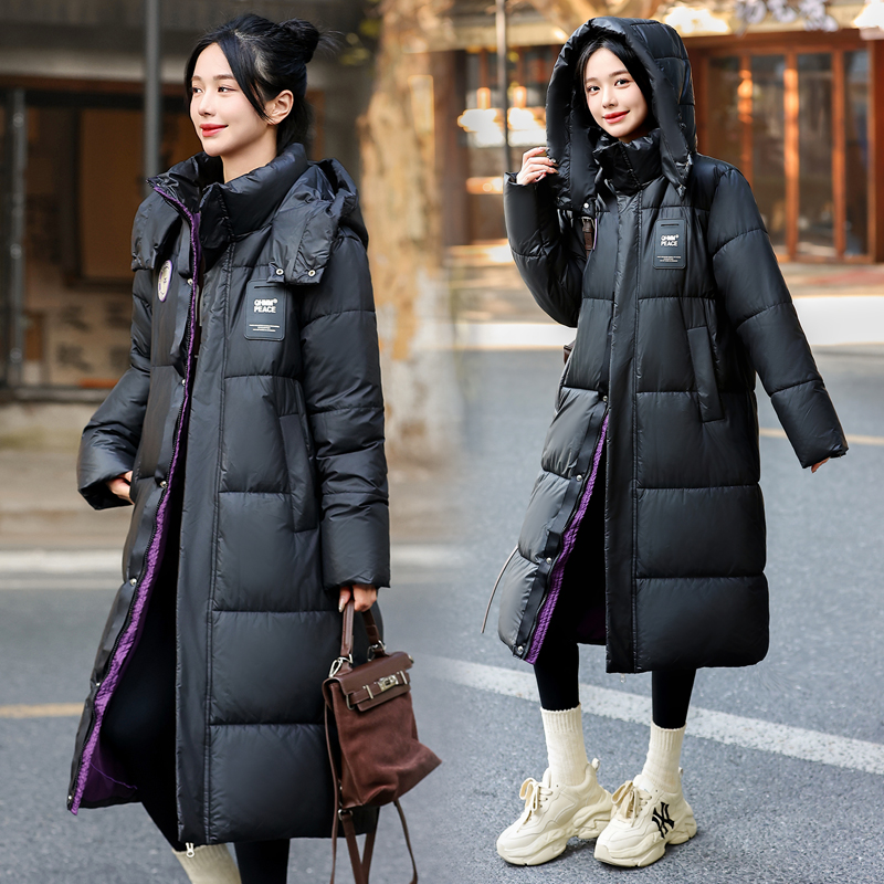 Winter couples coat loose down cotton coat for women