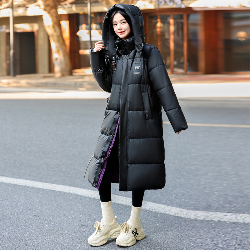 Winter couples coat loose down cotton coat for women