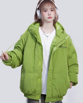 Student down cotton coat removable niche bread clothing