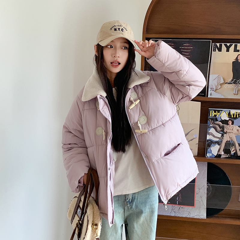 College style coat Korean style cotton coat for women