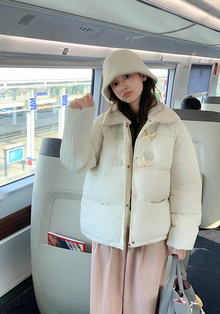 College style coat Korean style cotton coat for women