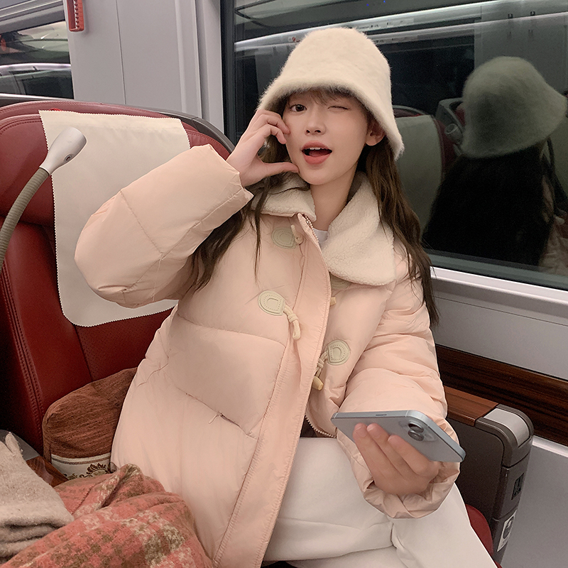 College style coat Korean style cotton coat for women