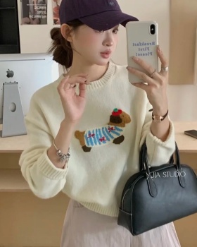 Autumn pullover thermal loose fashion slim sweater