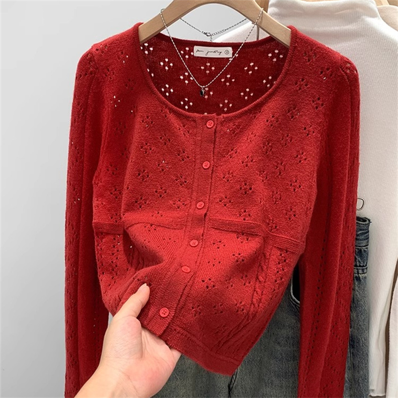 Autumn cardigan unique tops for women