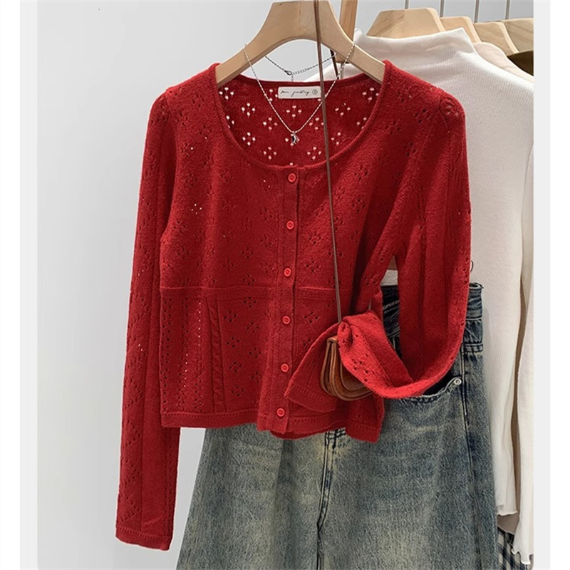 Autumn cardigan unique tops for women