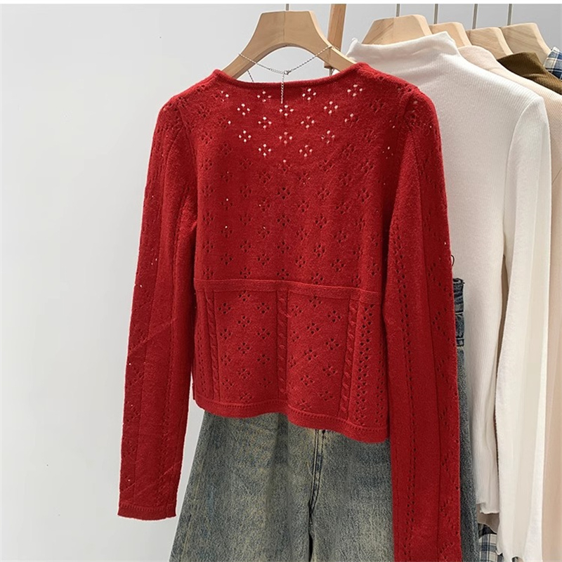 Autumn cardigan unique tops for women