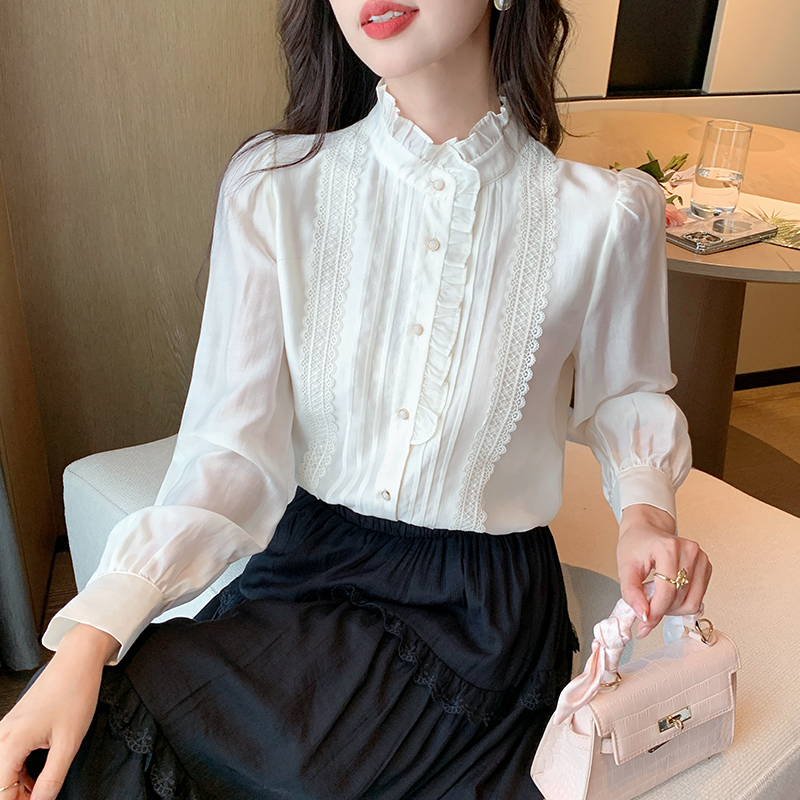 Autumn shirt bottoming shirt for women