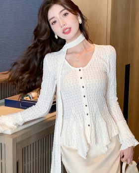 Long sleeve autumn and winter bottoming shirt frenum shirt