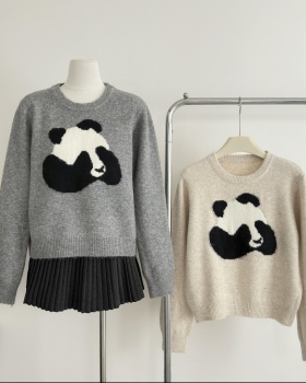 Bottoming Western style sweater winter tops for women